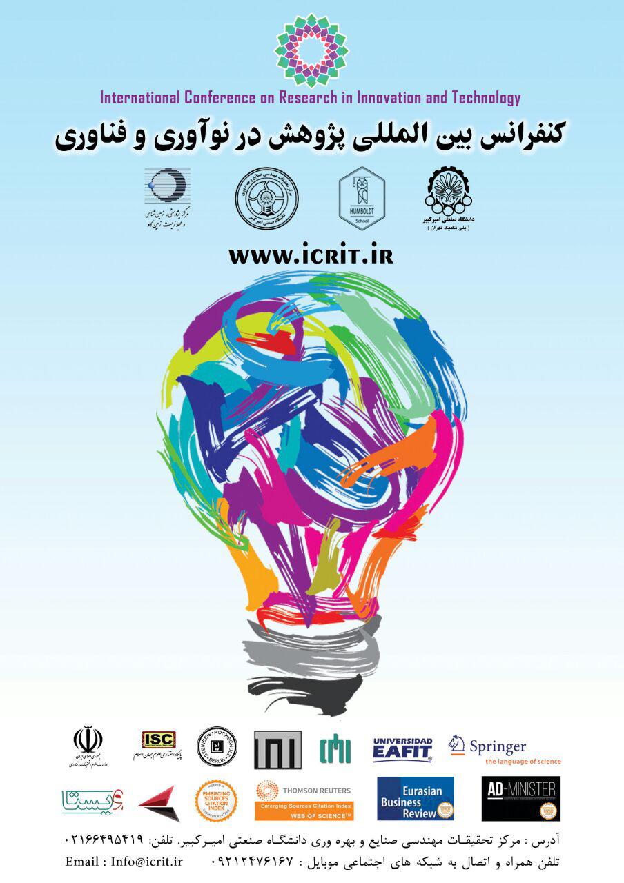 پوستر کنفرانس بین المللی پژوهش در نوآوری و فناوری
