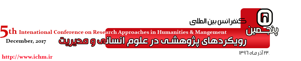 پوستر پنجمین کنفرانس بین المللی پژوهشی در علوم انسانی و مدیریت
